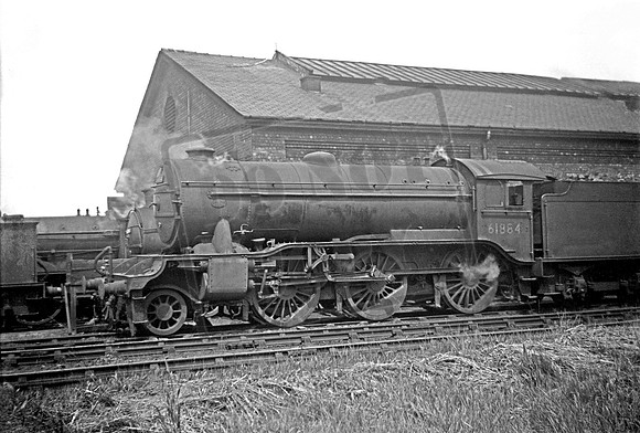 61884 1950s Bridlington shed