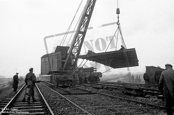 GWR PW crane 1947 West Ruislip