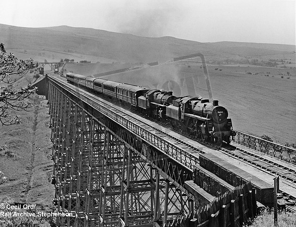 76045 1950s Belah Viuaduct