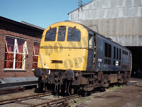 71003 1977 Ashford Chart Leacon
