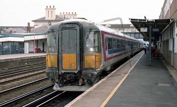 EMU 2409 1998-05-21 Eastleigh on Poole service