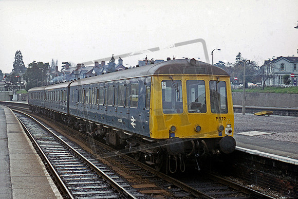 DMU W50090 1975 Newton Abbot