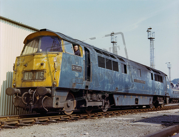 D1015 1976-08-16 Laira Depot