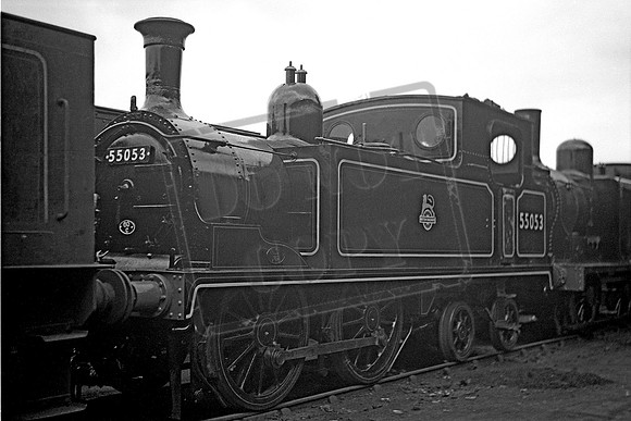 55053 1950s Balornock shed