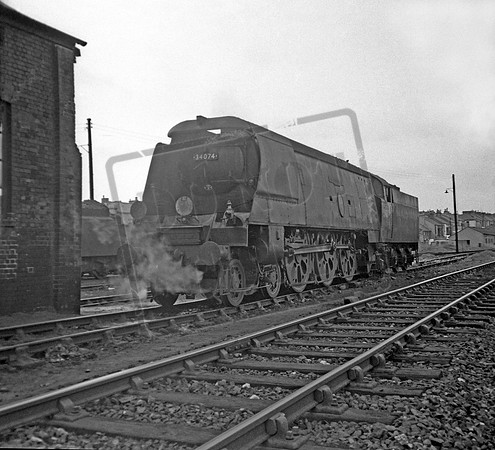 34074 1960s Exmouth Junction