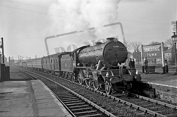 61908 1950s Spalding Town