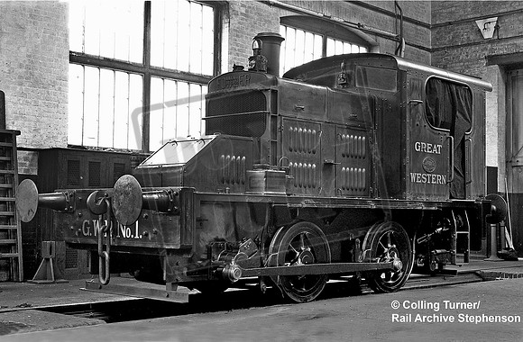 GWR DM No 1  1933-10 Swindon