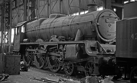 45691 1963 Crewe Works cutting shop