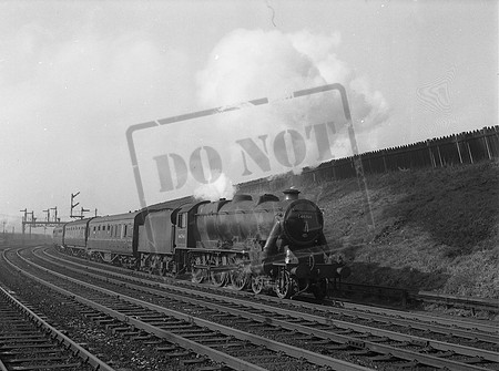 Newton Rings 44744 1960s Manchester Passing Red Bank Sidings-ROneg-JC41-070