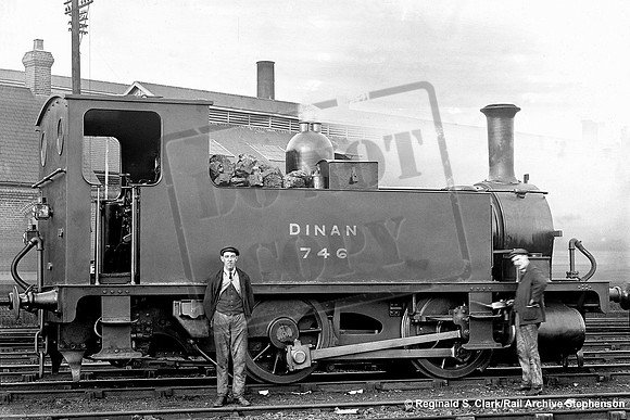 LSWR 746 1920c Southampton Docks