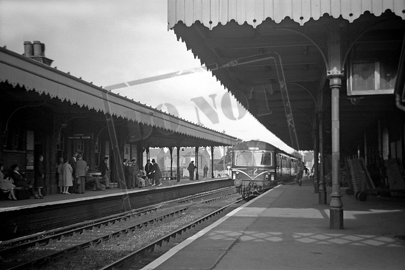 DMU 1950s Wisbech East