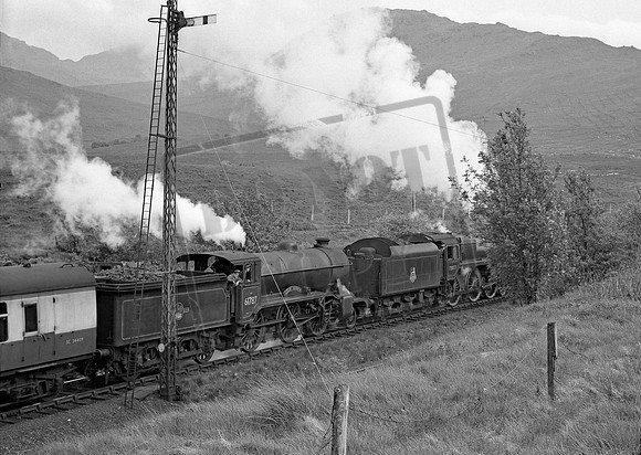 61787, 73077 1950s Crianlarich