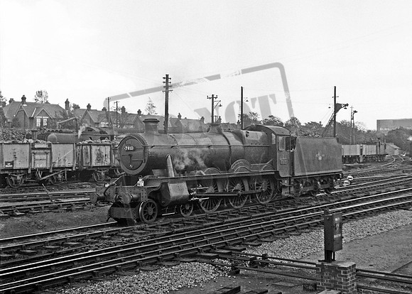 7910 1960s Bournemouth shed yard