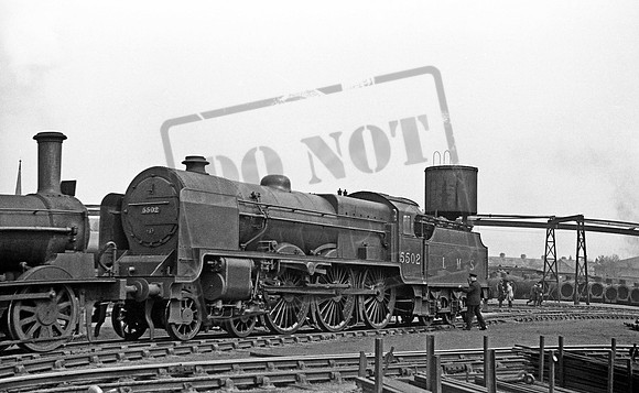 5502 1935c Crewe Works