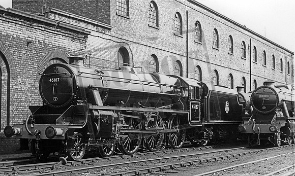 45187 1950s Crewe Works