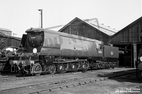 34045 1957-06-16 Eastleigh Shed