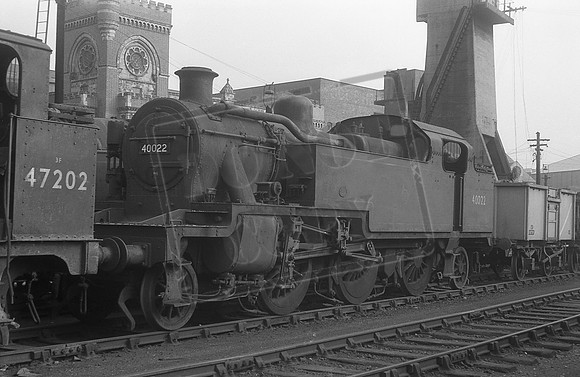 40022 1962-10-20  Kentish Town shed