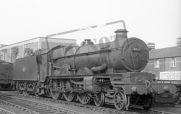 4037 1961-07-20 Newton Abbot shed 83A