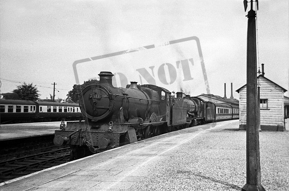 7813 1950s Newton Abbot