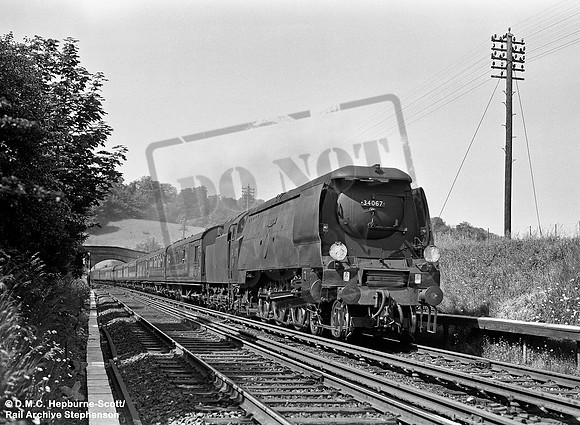 34067 1961-05-13 Polhill Tunnel