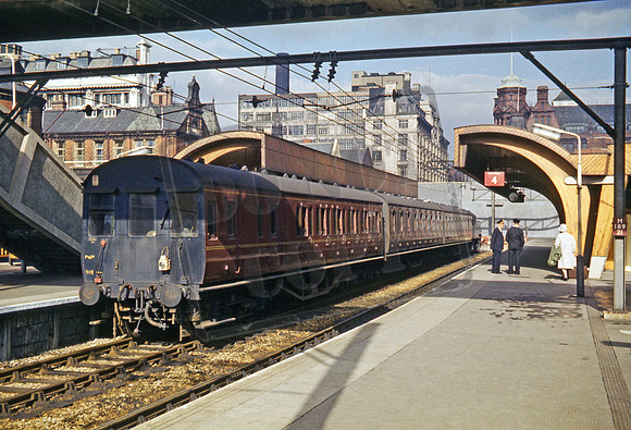 Motor train 1962c Manchester Oxford Road