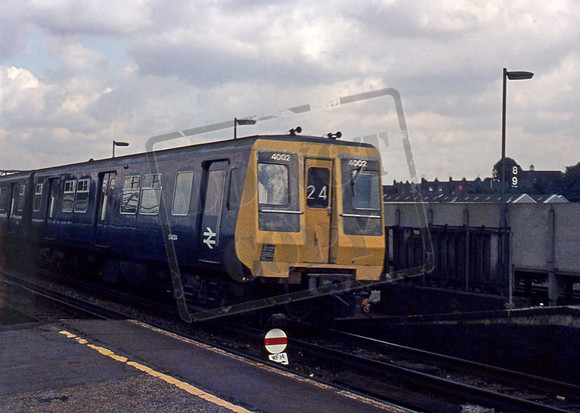 EMU 4002 1974 Clapham Junction - 3365