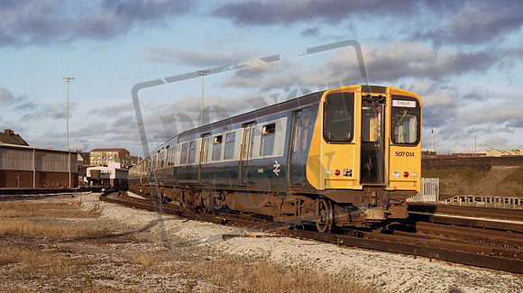EMU 507014 1979-12 Kirkdale Depot Liverpool
