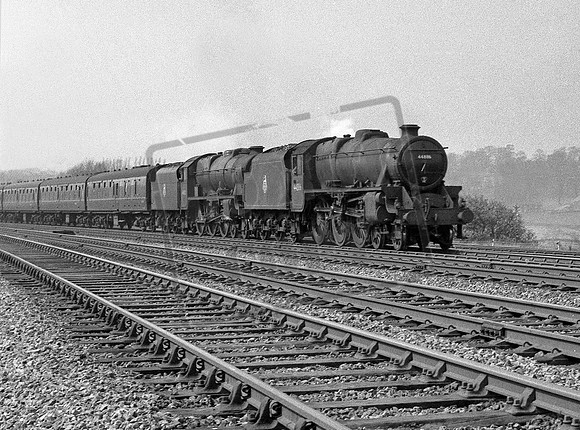 44886 46112 1950s Whitwick Junction