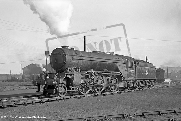 60800 1950s Grantham shed
