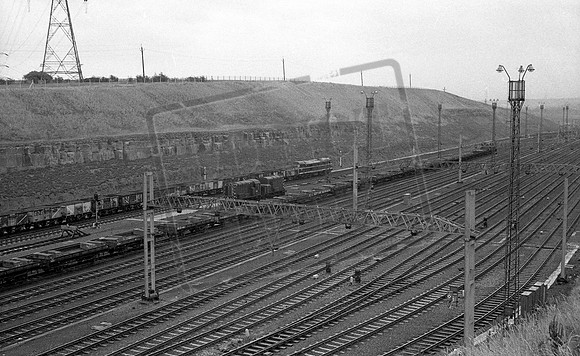 D45xx D58xx 1960c Tinsley reception sidings