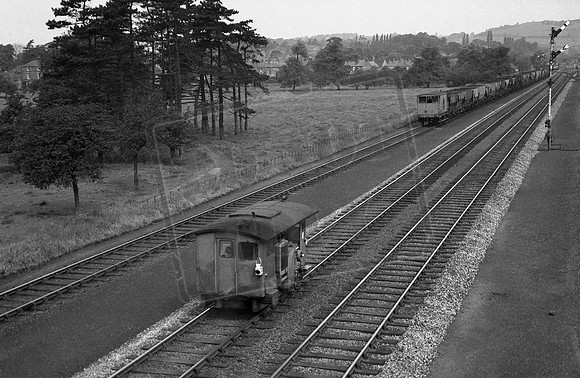 'Matisa' Track machine 1950s south of Duffield