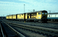 Speno Rail Grinding Train. RR555 1978c Polmadie