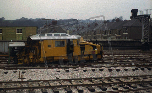 Track Maintainence machine - Plymouth @1974