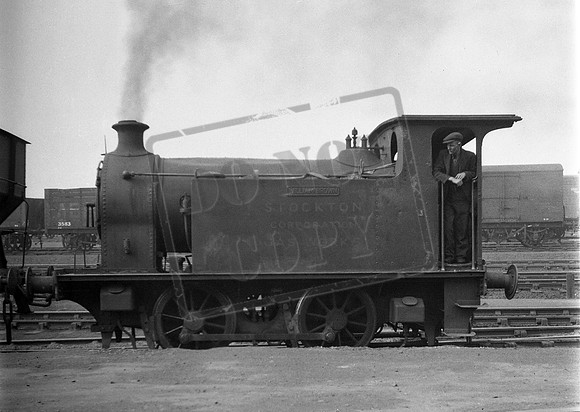 No 3 1950s Stockton Gasworks  'William Brown'