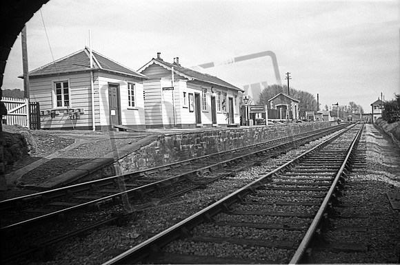 Moorhampton station 1958-04-23