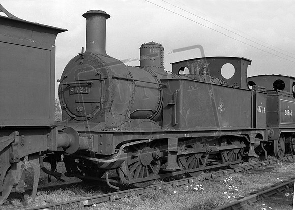 41724 1950s Badnall Wharf