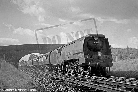 35020 1952 near Sidmouth