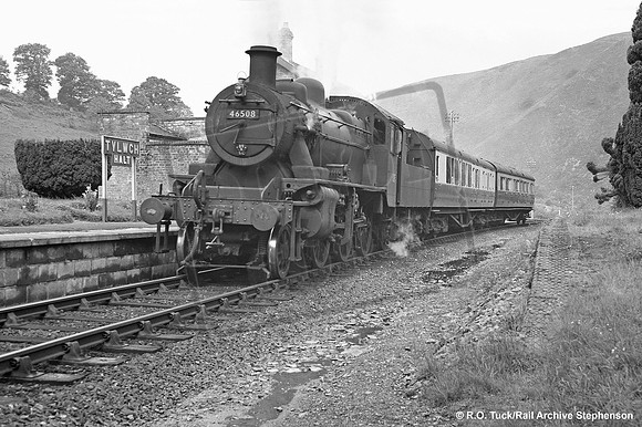 46508 1959-07-29 Tylwych Halt near Llanidloes