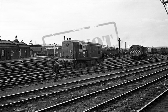 D8221 1960s Stratford Carriage Sidings