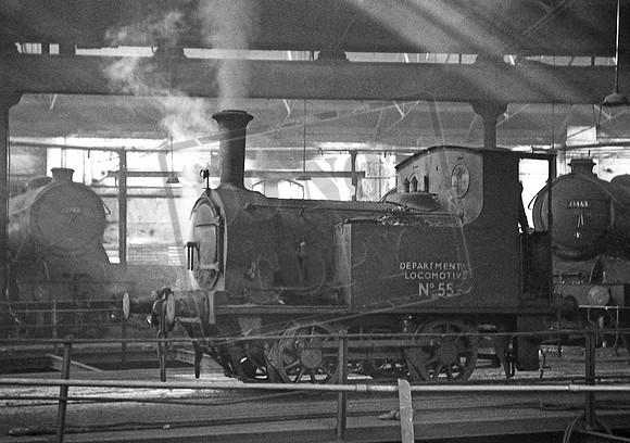 Dept Loco 55 1955 York shed