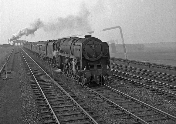 70045 1960s Approaching Warrington from the south