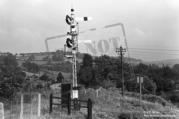 SDJR Signal 1951 Midford