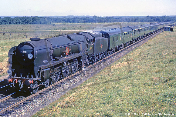 35012 1964-07-13 near Brockenhurst