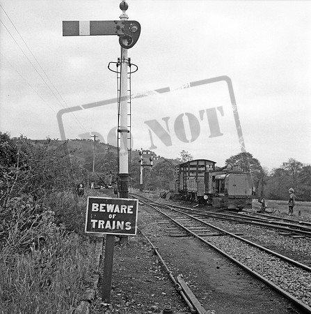 Signal 1970s Llanfair WLLR