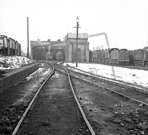 42348 1950s Uttoxeter shed