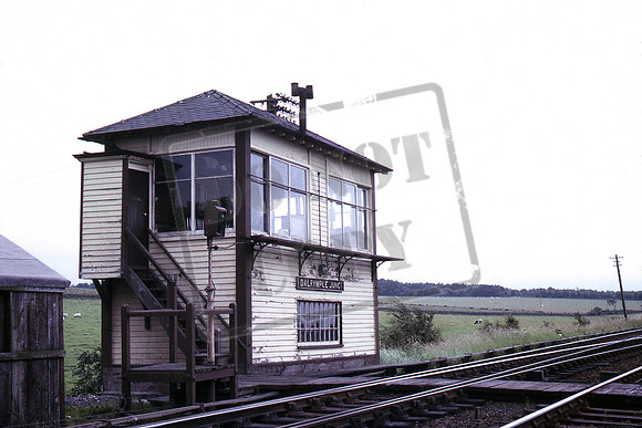 Signal box 1966-07-12 Dalrymple Junction, Ayrshire