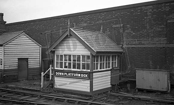 Signalbox 1967 Rochdale station