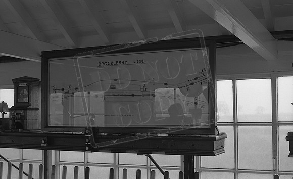 Signalbox 1976-02-26 Brocklesby