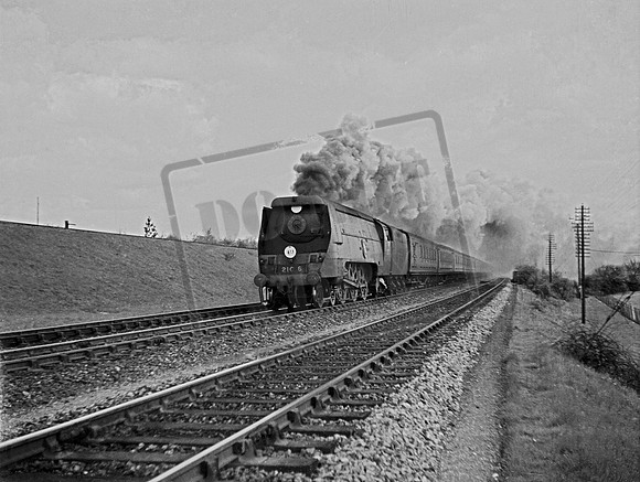 21C6 1940s Worting Junction