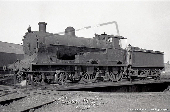5330 1930c Nottingham carriage sidings